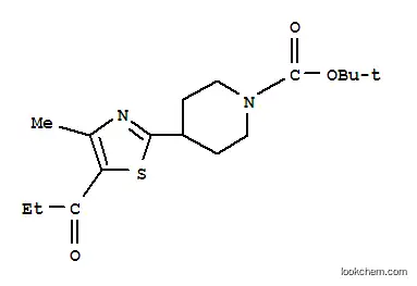 에틸 4-메틸-2-(N-BOC-PIPERIDIN-4-YL)THIAZOL-5-YL 카르복실레이트
