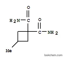 1,1-시클로부탄디카르복사미드, 3-메틸-