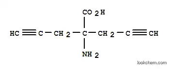 4-펜틴산, 2-아미노-2-(2-프로피닐)-(9CI)
