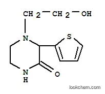 4-(2-히드록시에틸)-3-(2-티에닐)피페라지논