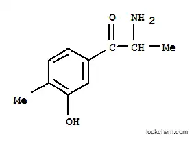 프로피오페논, -알파-아미노-3-하이드록시-4-메틸-, -HCl(3CI)
