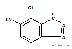 1,2,3-벤조트리아졸-5-올, 4-클로로-(3CI)