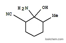 시클로헥산니트릴, 2-아미노-2-히드록시-3-메틸-(2CI)