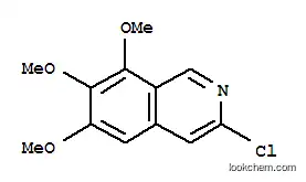 이소퀴놀린, 3-클로로-6,7,8-트리메톡시-