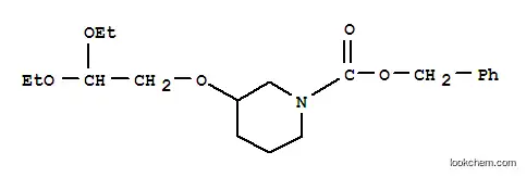 3-(2,2-디에톡시-에톡시)-피페리딘-1-카르복실산 벤질 에스테르