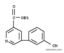 5-(3'-시아노페닐)-피리딘-3-카르복실레이트, 에틸 에스테르