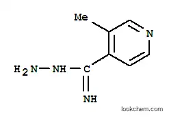 4-피리딘카르복스이미드산, 3-메틸-, 히드라지드