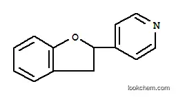 피리딘, 4-(2,3-디히드로-2-벤조푸라닐)-(9CI)