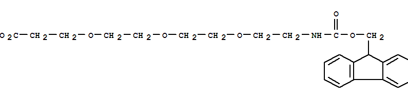 1-(9H-fluoren-9-yl)-3-oxo-2,7,10,13-tetraoxa-4-azahexadecan-16-oicacid