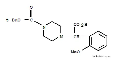 2-(4-BOC-피페라지닐)-2-(2-메톡시-페닐)아세트산