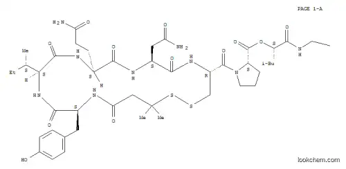 옥시토신, (1-데스아미노페니실라민, 8-알파-히드록시이소카프로산)-