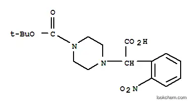 2-(4-BOC-피페라지닐)-2-(2-니트로페닐)아세트산
