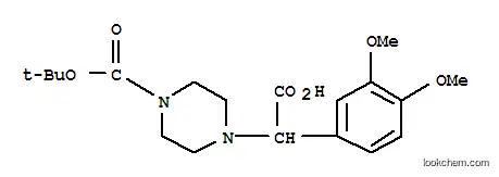 2-(4-BOC-피페라지닐)-2-(3,4-디메톡시페닐)아세트산