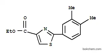 2-(3,4-디메틸-페닐)-티아졸-4-카르복실산 에틸 에스테르