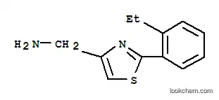 C-[2-(2-에틸-페닐)-티아졸-4-일]-메틸아민