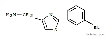 C-[2-(3-에틸-페닐)-티아졸-4-일]-메틸아민