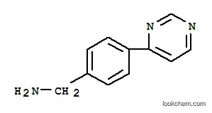 벤젠메탄아민, 4-(4-피리미디닐)-(9CI)