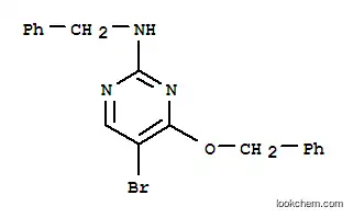 2-벤질라미노-4-벤질록시-5-브로모피리미딘
