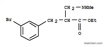 에틸 3-(3-브로모-페닐)-2-메틸라미노메틸-프로피오네이트