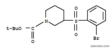 3-(2-브로모-벤젠술포닐)-피페리딘-1-카르복실산 tert-부틸 에스테르