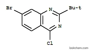 퀴나졸린, 7-브로모-4-클로로-2-(1,1-디메틸에틸)-