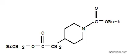 4-(BROMO-METHOXYCARBONYL-METHYL)-PIPERIDINE-1-CARBOXYLIC ACID TERT-부틸 에스테르