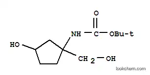 (3-HYDROXY-1-HYDROXYMETHYL-CYCLOPENTYL)-카르밤산 TERT-부틸 에스테르