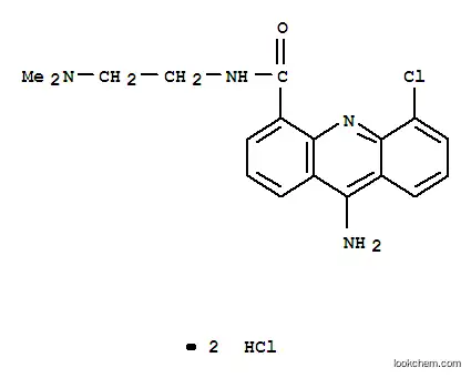 9-아미노-5-클로로-N-(2-(디메틸아미노)에틸)-4-아크리딘카르복스아미드 이염산염