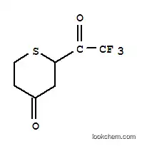 4H-티오피란-4-온, 테트라히드로-2-(트리플루오로아세틸)-(7CI)