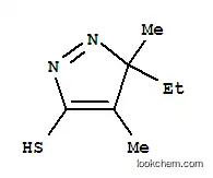 3H-피라졸-5-티올, 3-에틸-3,4-디메틸-