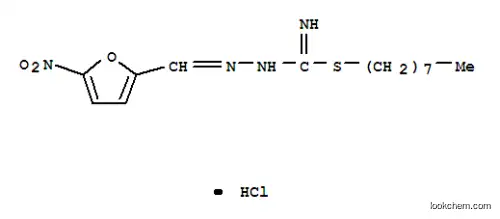 2-푸르알데히드, 5-니트로-, 3-옥틸-3-티오이소세미카르바존, 일염산염