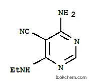 5-피리미딘카르보니트릴, 4-아미노-6-(에틸아미노)-