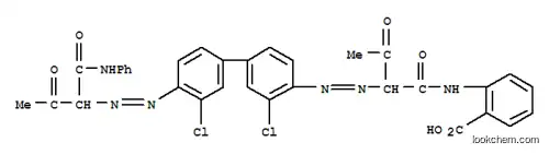 벤조산,2-[[2-[[3,3'-디클로로-4'-[[2-옥소-1-[(페닐아미노)카르보닐]프로필]아조] [1,1'-비페닐]-4- 일]아조]-1,3-디옥소부틸]아미노]-