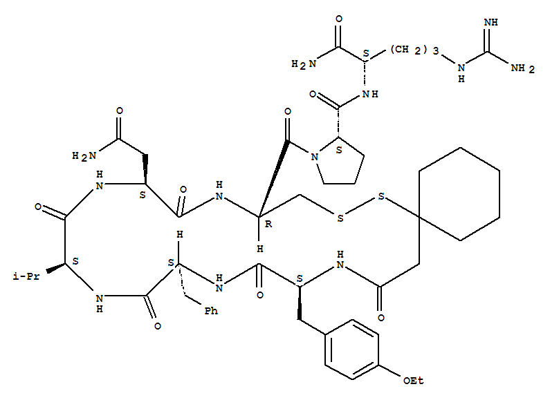 (d(CH2)51,Tyr(Et)2,Val4,Arg8,des-Gly9)-Vasopressin