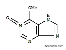 9H-퓨린, 6-메톡시-, 1-옥사이드