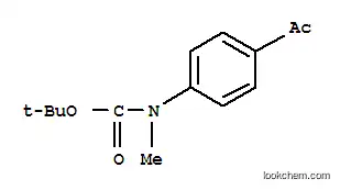 (4-아세틸-페닐)-메틸카르밤산 tert-부틸 에스테르