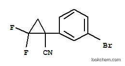 1-(3-브로모-페닐)-2,2-디플루오로-시클로프로판카르보니트릴