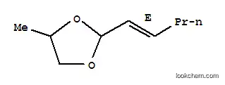 (E)-4-メチル-2-(ペンタ-1-エン-1-イル)ジオキソラン