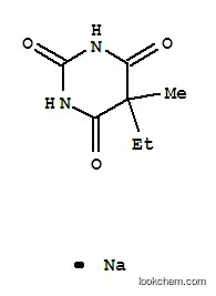 나트륨 5- 에틸 -5- 메틸 바르비 투르 산염