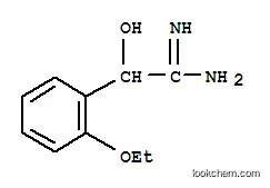 Benzeneethanimidamide, 2-에톡시-알파-하이드록시-