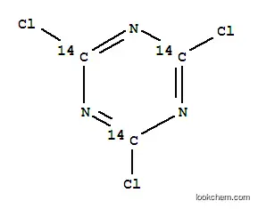 2,4,6-트리클로로-1,3,5-트리아진, [14C(U)]