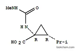 시클로프로판카르복실산, 1-[[(메틸아미노)카르보닐]아미노]-2-(1-메틸에틸)-, 시스-(9CI)