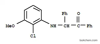 아세토페논, 2-(2-클로로-m-아니시디노)-2-페닐-