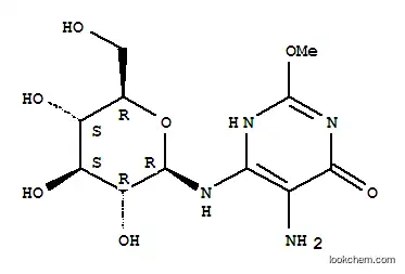 4(1H)-피리미디논, 5-아미노-6-(.베타.D-글루코피라노실-아미노)-2-메톡시-