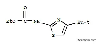 카르밤산, [4-(1,1-디메틸에틸)-2-티아졸릴]-, 에틸 에스테르(9CI)