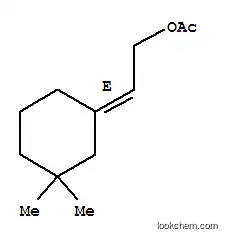 2-[(1E)-3,3-ジメチルシクロヘキシリデン]エチル アセタート