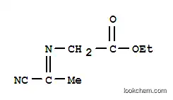 글리신, N-(1-시아노에틸리덴)-, 에틸 에스테르(6CI)