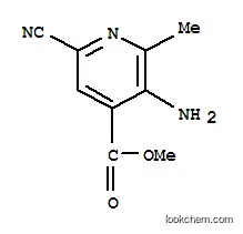 이소니코틴산, 3-아미노-6-시아노-2-메틸-, 메틸 에스테르(6CI)