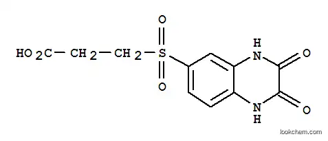 3-(2,3-DIOXO-1,2,3,4-테트라하이드로-퀴녹살린-6-설포닐)-프로피온산
