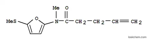 4-펜텐아미드, N-메틸-N-[5-(메틸티오)-2-푸라닐]-